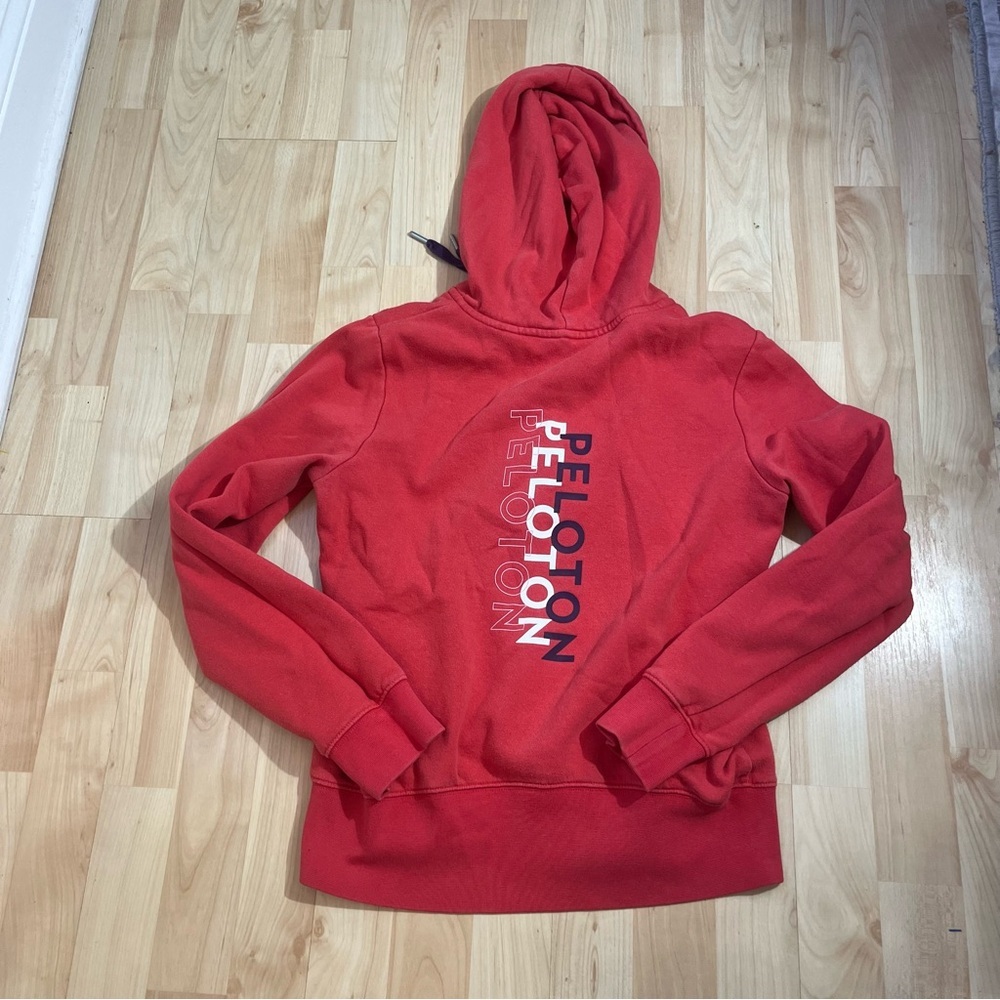 Peloton Hooded Full ZIP Sweatshirt Jacket Small Womens Active Lounge